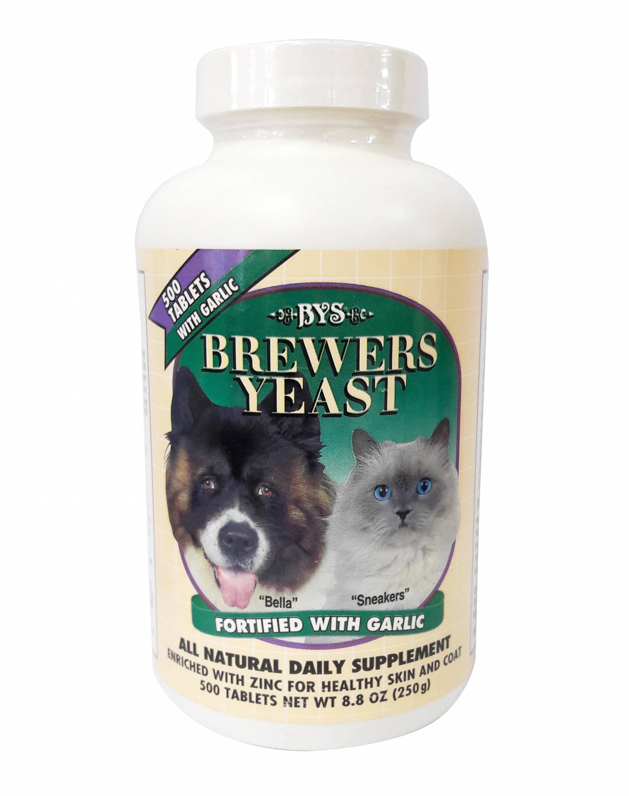 BYS Brewers Yeast 500 Tablets (250g)